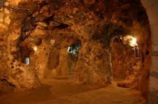 La Ciudad Subterránea de Derinkuyu, en la región de Capadocia, Anatolia central